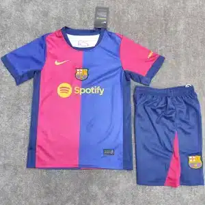 کیت اول بارسلونا 2025 بچگانه