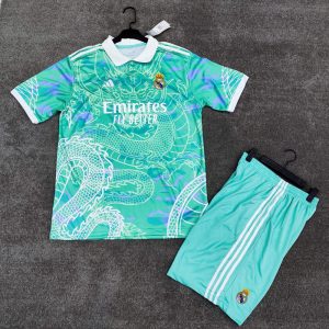 کیت رئال مادرید دراگون سبز کیفیت تایلندی