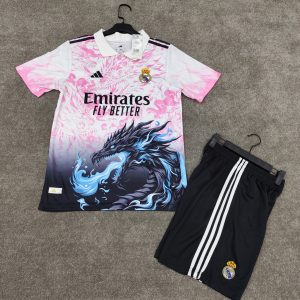 لباس رئال مادرید دراگون صورتی