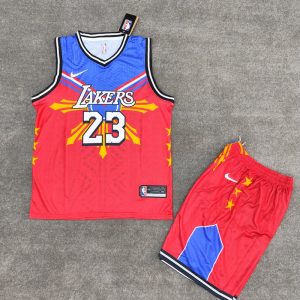 ست بسکتبالی لس انجلس لیکرز قرمز ابی شماره 23