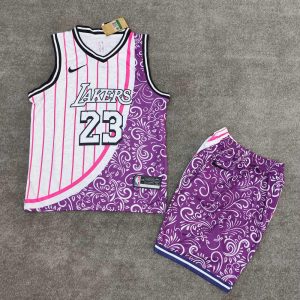 لباس بسکتبالی لس انجلس لیکرز طرح ویکتوریا شماره 23