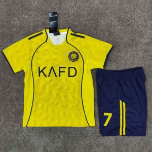 لباس اول بچگانه النصر 2026 کیفیت تایلندی چاپ رونالدو